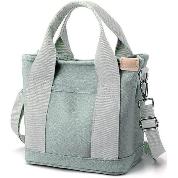 Handbags - Canvas Crossbody Bag Shoulder Bag Satchel Hobo Bag Messenger Bag 2023